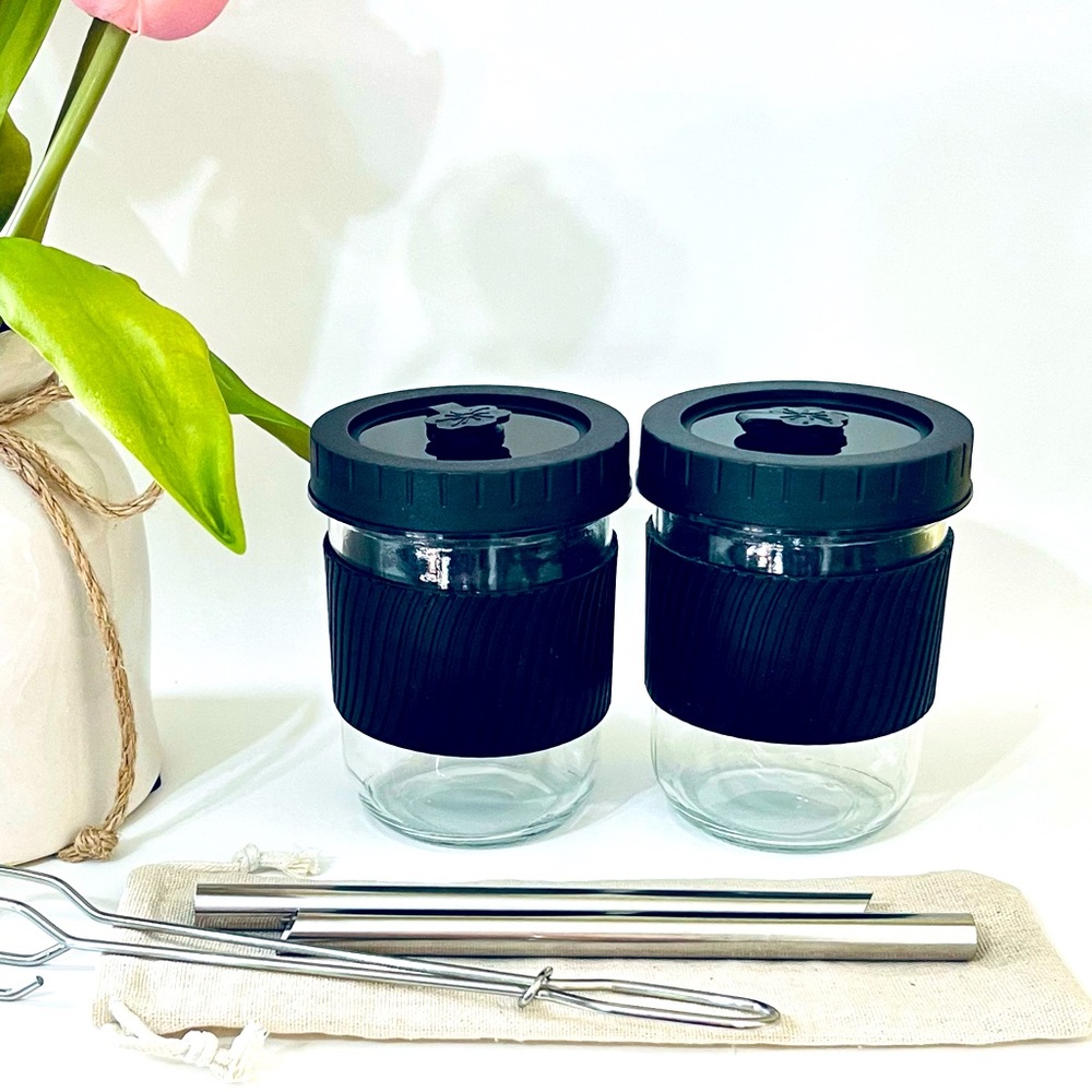 Reusable Boba Tea jars